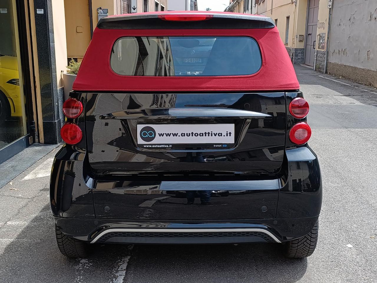 Smart ForTwo 1.0 71cv cabrio passion FL Capote Rossa