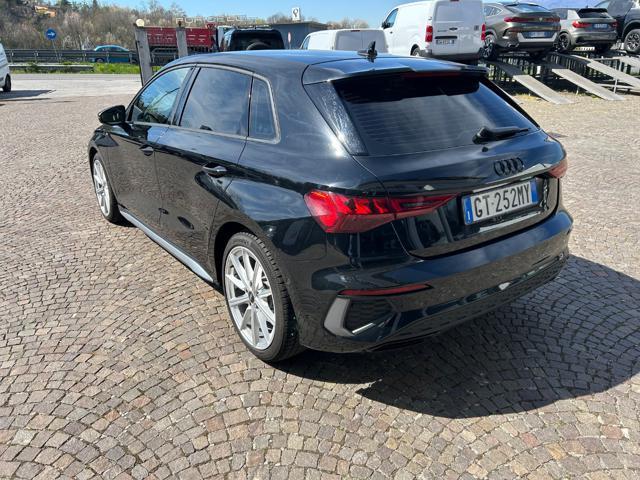 AUDI A3 SPORTBACK 35 TDI S tronic s line Identity Black