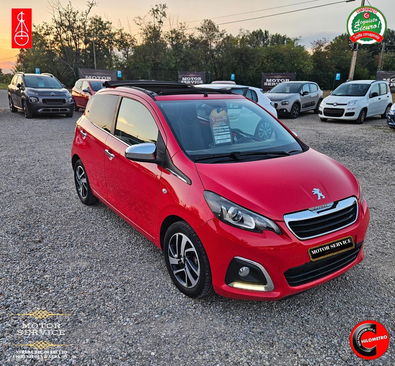 Peugeot 108 ALLURE CABRIO 82 5 porte DA 79€ MESE