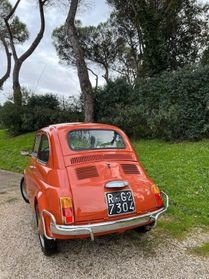 Fiat Cinquecento 500 L restauro totale Targhe originali