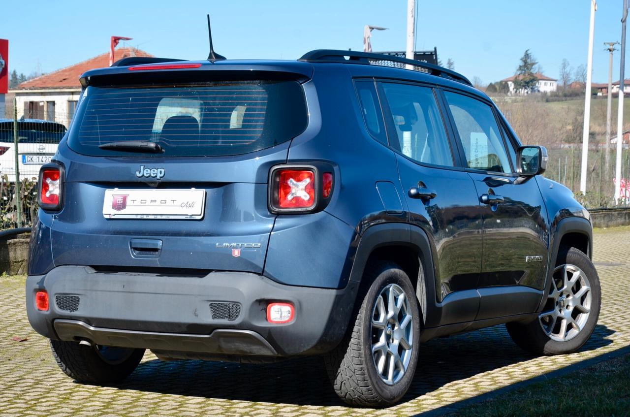 JEEP RENEGADE 1.6 MJT LIMITED 2WD 130cv, SERVICE JEEP, UFF ITALIANA, EURO 6D, APPLE ANDROID, RETROCAMERA, PERMUTE