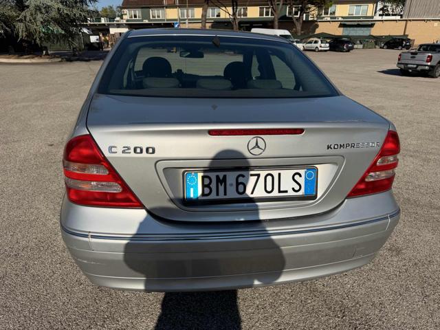 MERCEDES-BENZ C 200 Kompressor cat Elegance Evo BENZINA/GPL