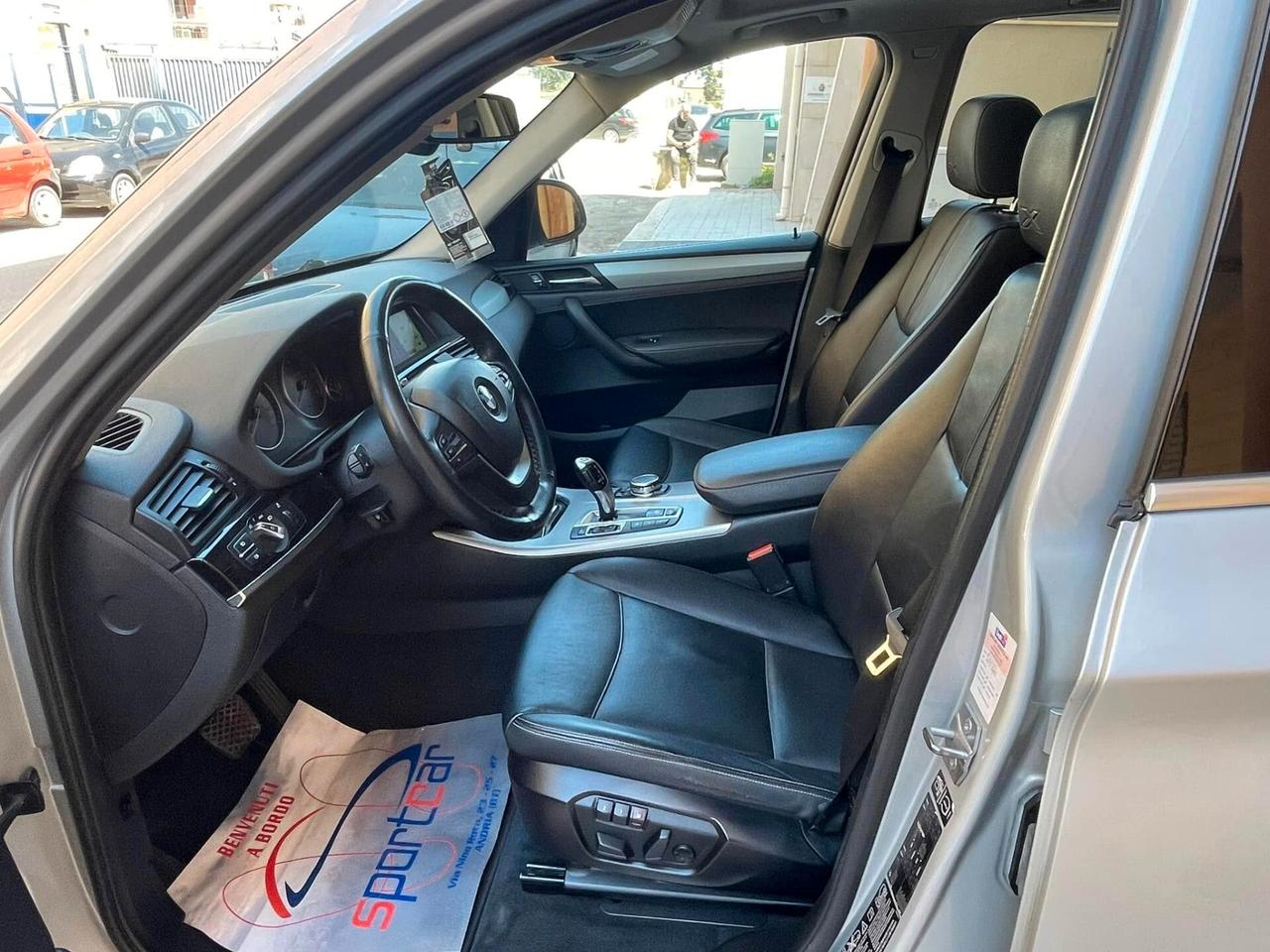 Bmw X3 xDrive20d xLine TETTO NAVY PELLE LED 360