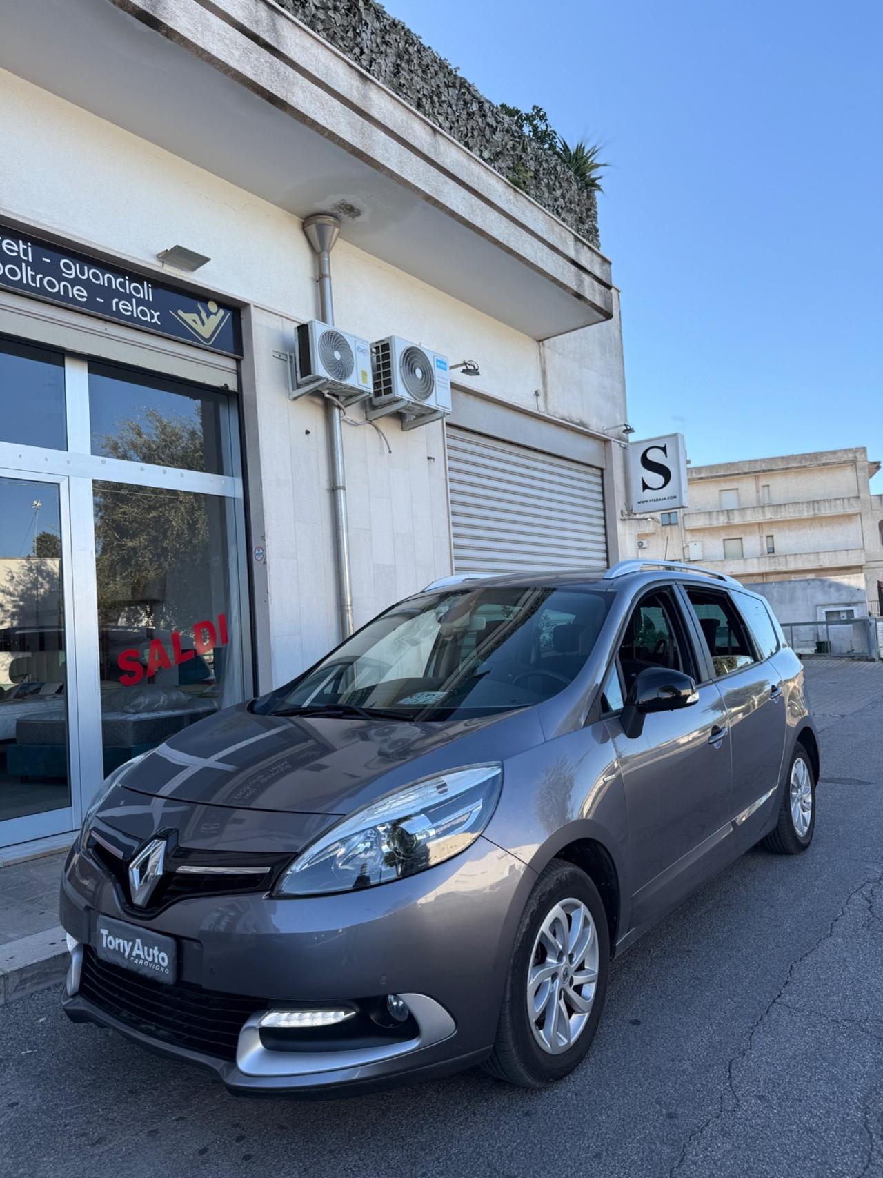 Renault Scenic 1.5 dci Limited automatica 110cv 7 POSTI,NAVIGATORE ,TELECAMERA,KM CERTIFICATI