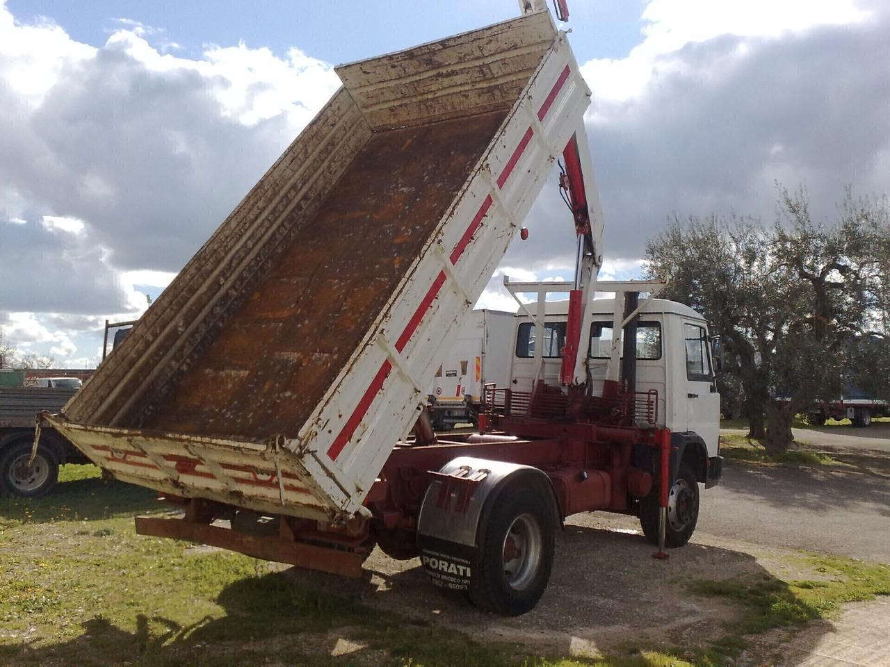 Iveco 109.14 RIBALTABILE + GRU' - 1986