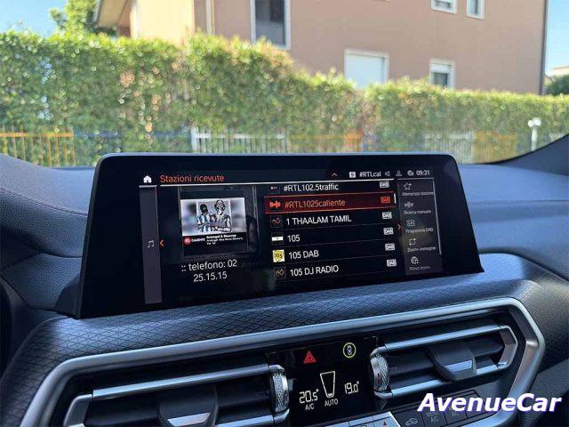 BMW X4 xdrive 20d mhev 48V Msport M SPORT TETTO CERCHI 20