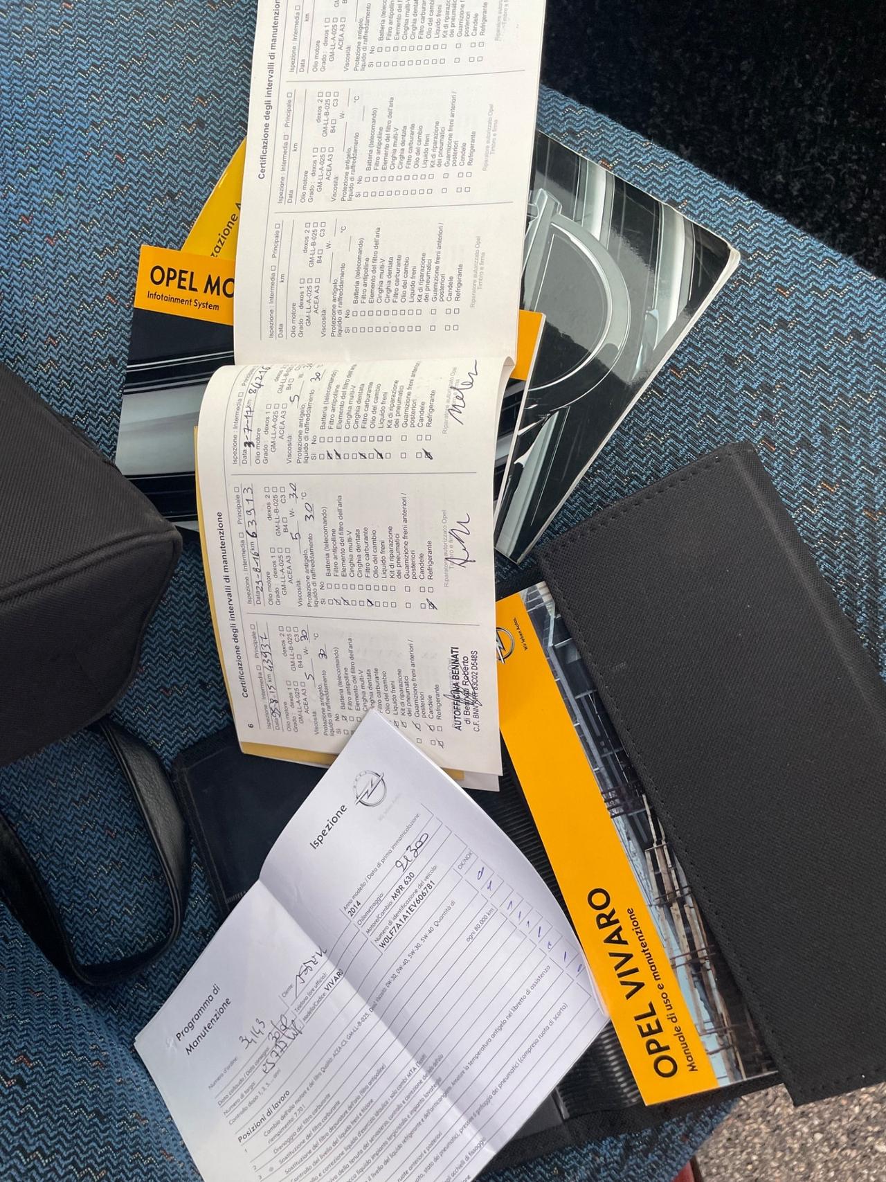 Opel Vivaro 2.0 CDTI 120CV anno 2013 pronto uso