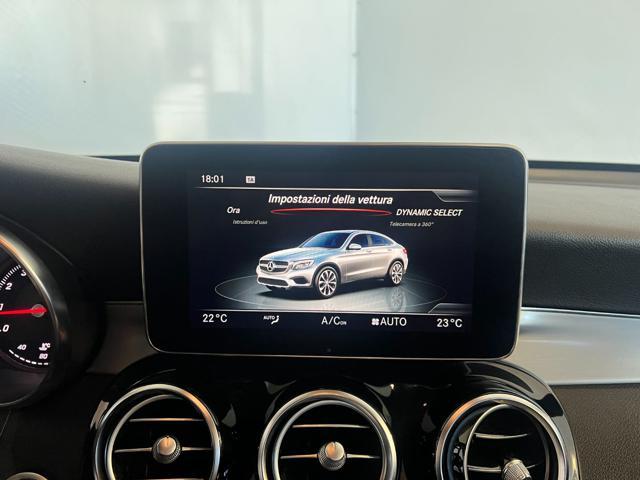 MERCEDES-BENZ GLC 250 4Matic Coupé Premium AMG PELLE-ACC-TELECAMERA 360°
