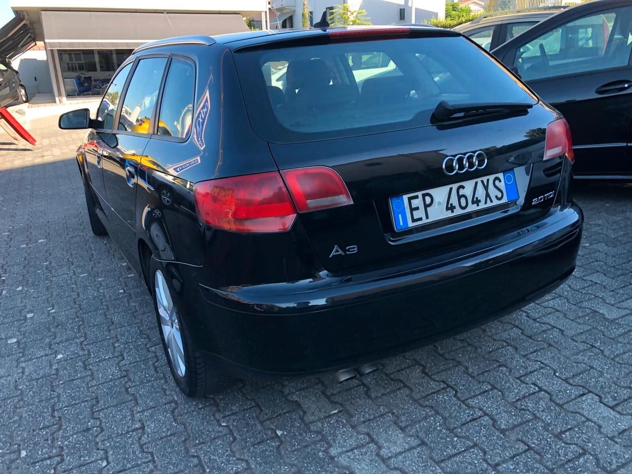 Audi A3 2.0 TDI F.AP. Ambition GARANZIA 12 MESI POSSIBILTA' DI GARANZIA EUROPEA DELLA CONFORMGEST VALIDA 12 MESI