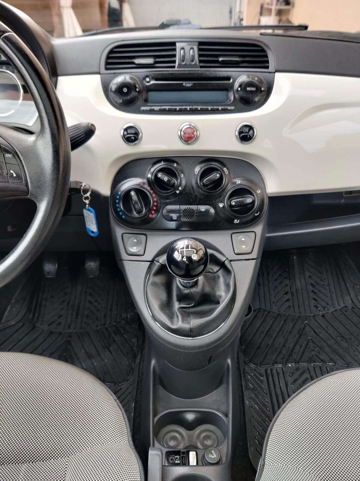 Fiat 500 benz tetto panoramico