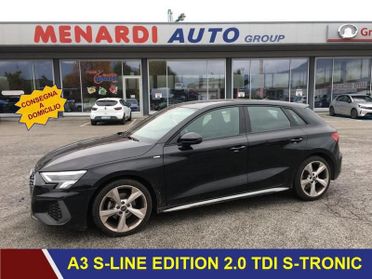 Audi A3 SPB 35 TDI S tronic S line edition S-LINE PLUS * OTTIME CONDIZIONI