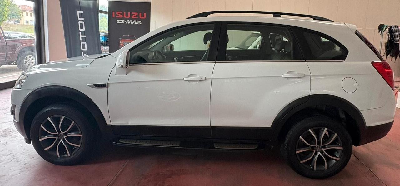 CHEVROLET CAPTIVA POSTI 7 Benz.2.4 CV 167 Km 201.696 garanzia 12 mesi
