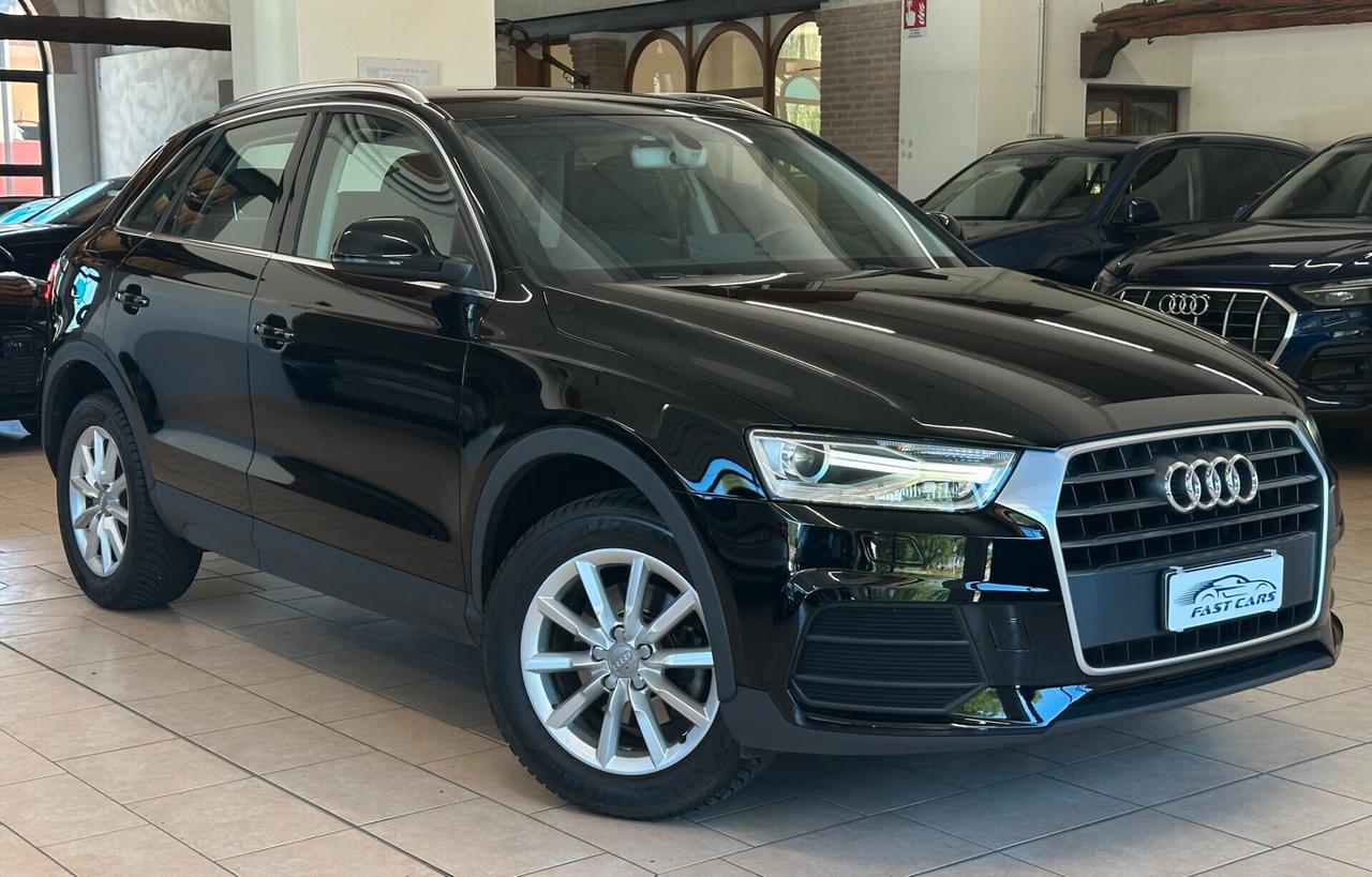 AUDI Q3 2.0TDI BUSINESS 120cv NEOPATENTATI*NAVI*CLIMA*
