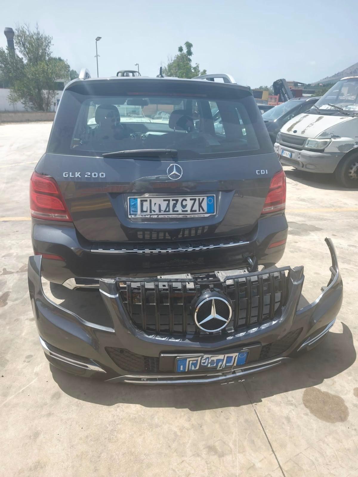 Mercedes-benz GLK 220 CDI TESTATA ROTTA DEMOLITA X ECPO