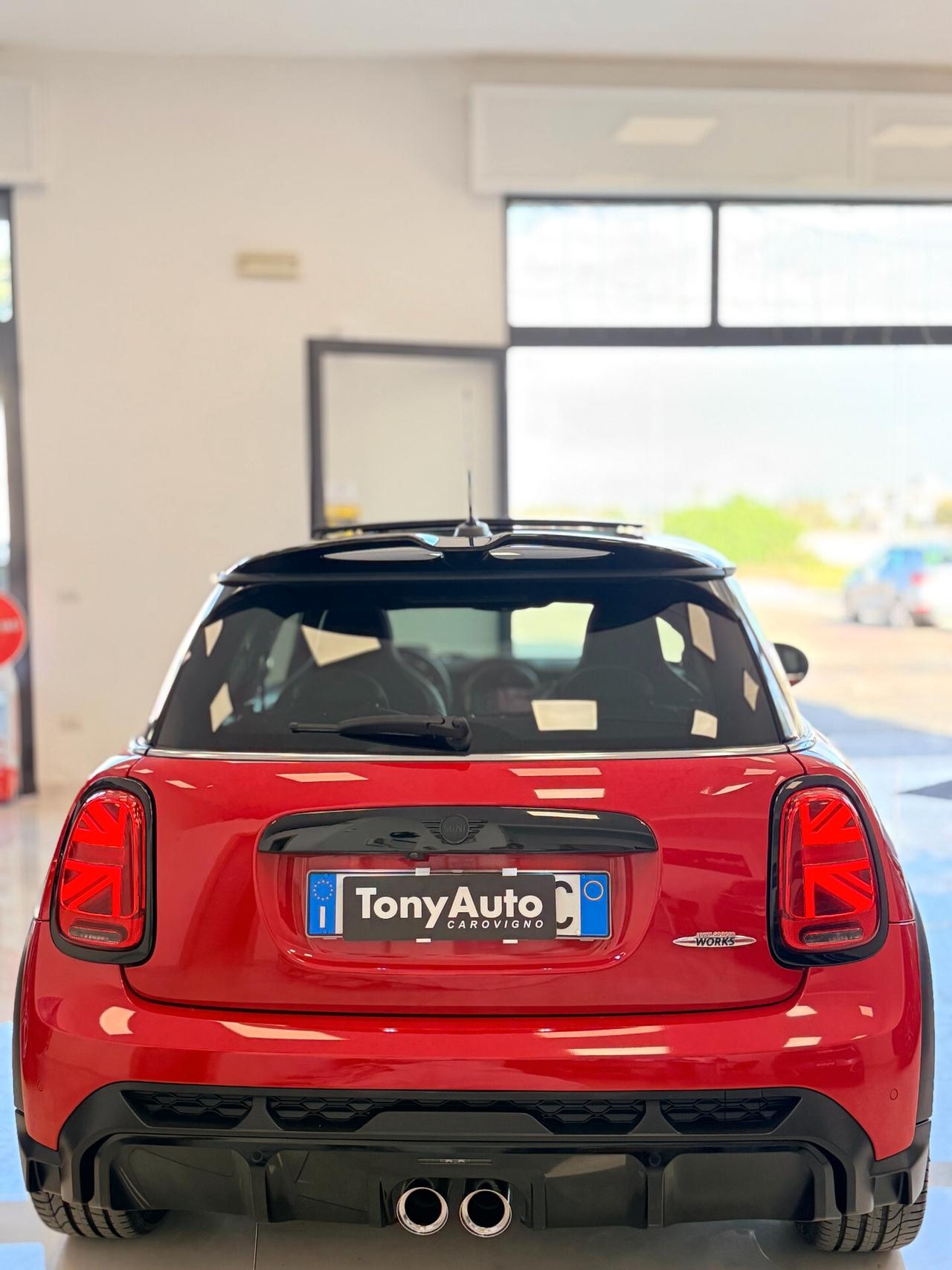 Mini 2.0 John Cooper Works Anniversary Edition TETTO APRIBILE,LUCI SOFFUSE,TELECAMERA,APPLE CARPLAY