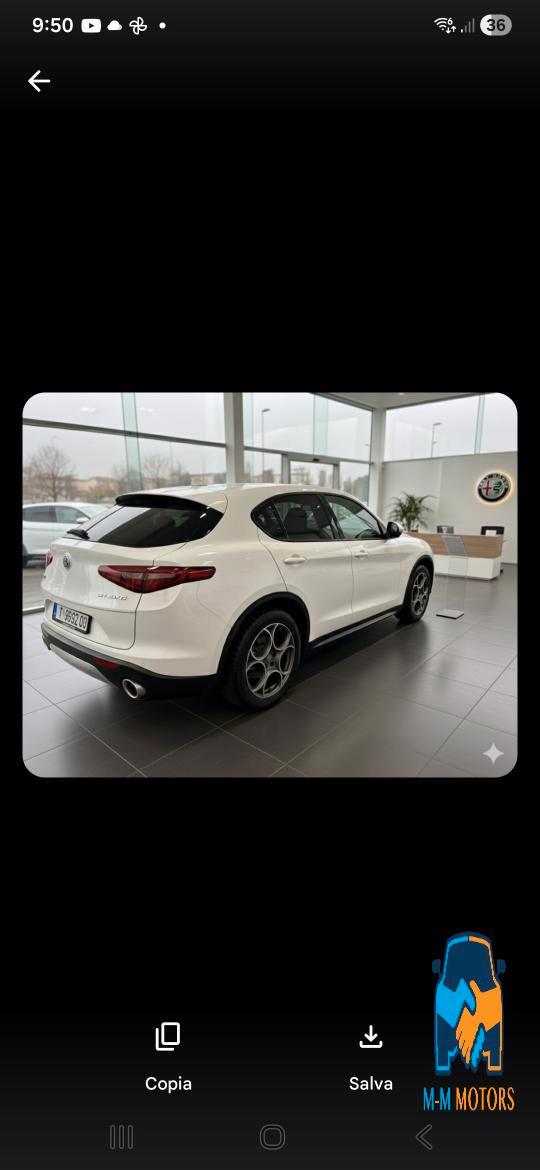 Alfa Romeo Stelvio 2.2 t Sport Tech rwd 160cv auto