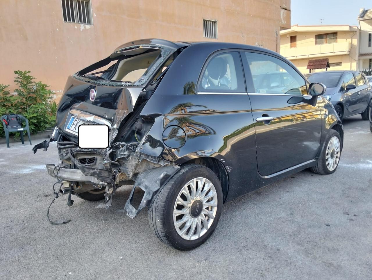 Fiat 500 1.3 Multijet 95 CV Lounge 2017 SINISTRATA