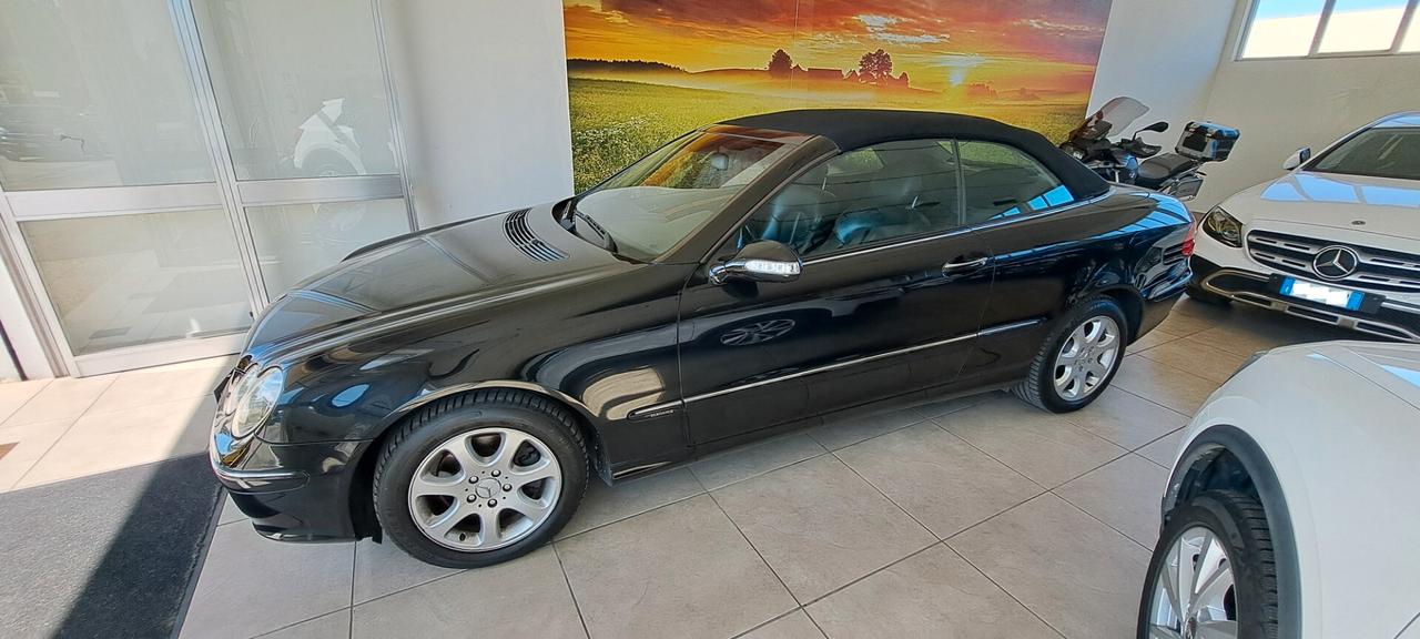 Mercedes CLK 200 Cabrio Elegance-PELLE-CRUISE*ASI*PDC...