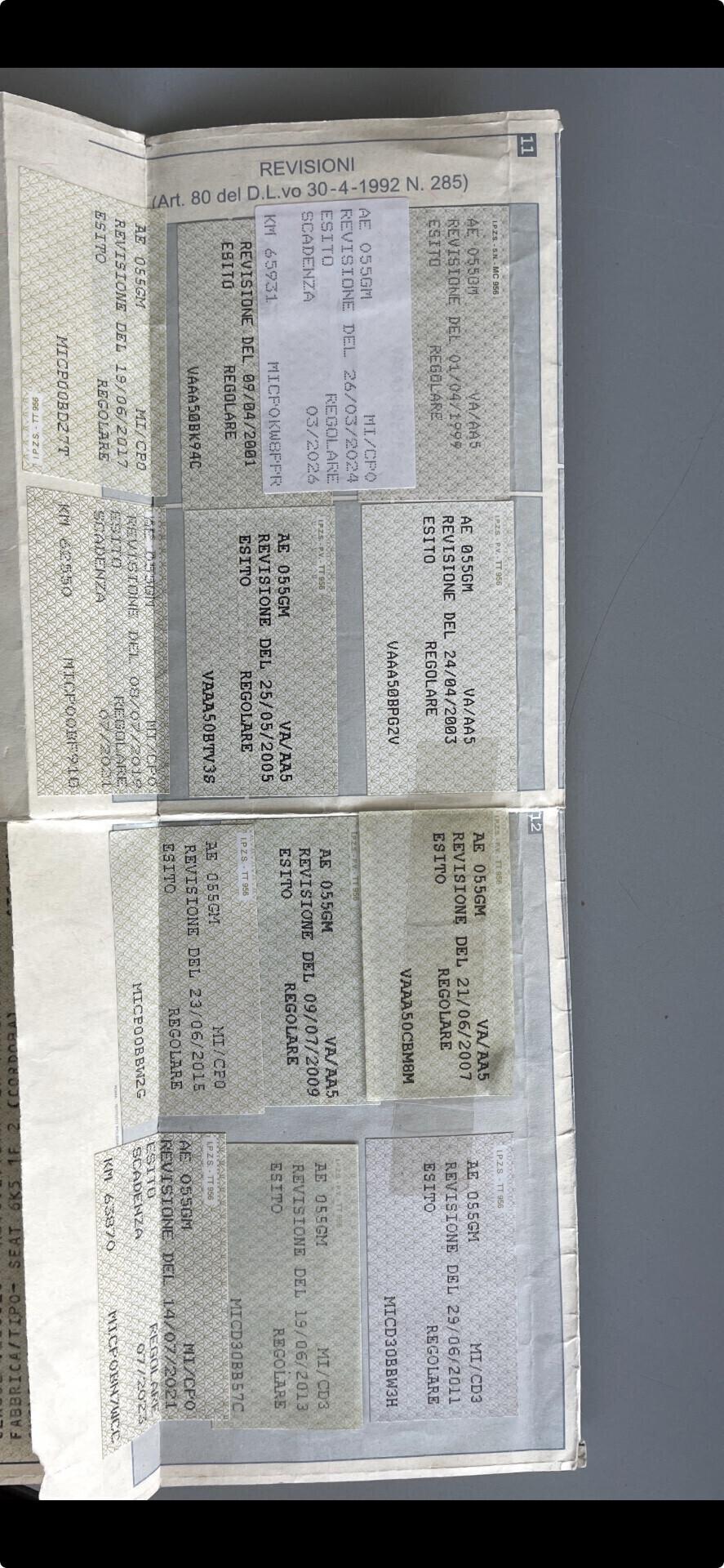 SEAT CORDOBA 1995-1.6i-GLX-BENZINA-UNI PROP 66.000km