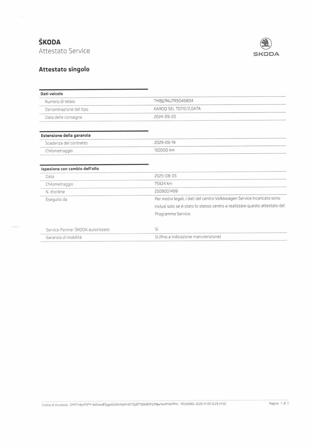 Skoda Karoq 2.0 TDI EVO SCR DSG Style