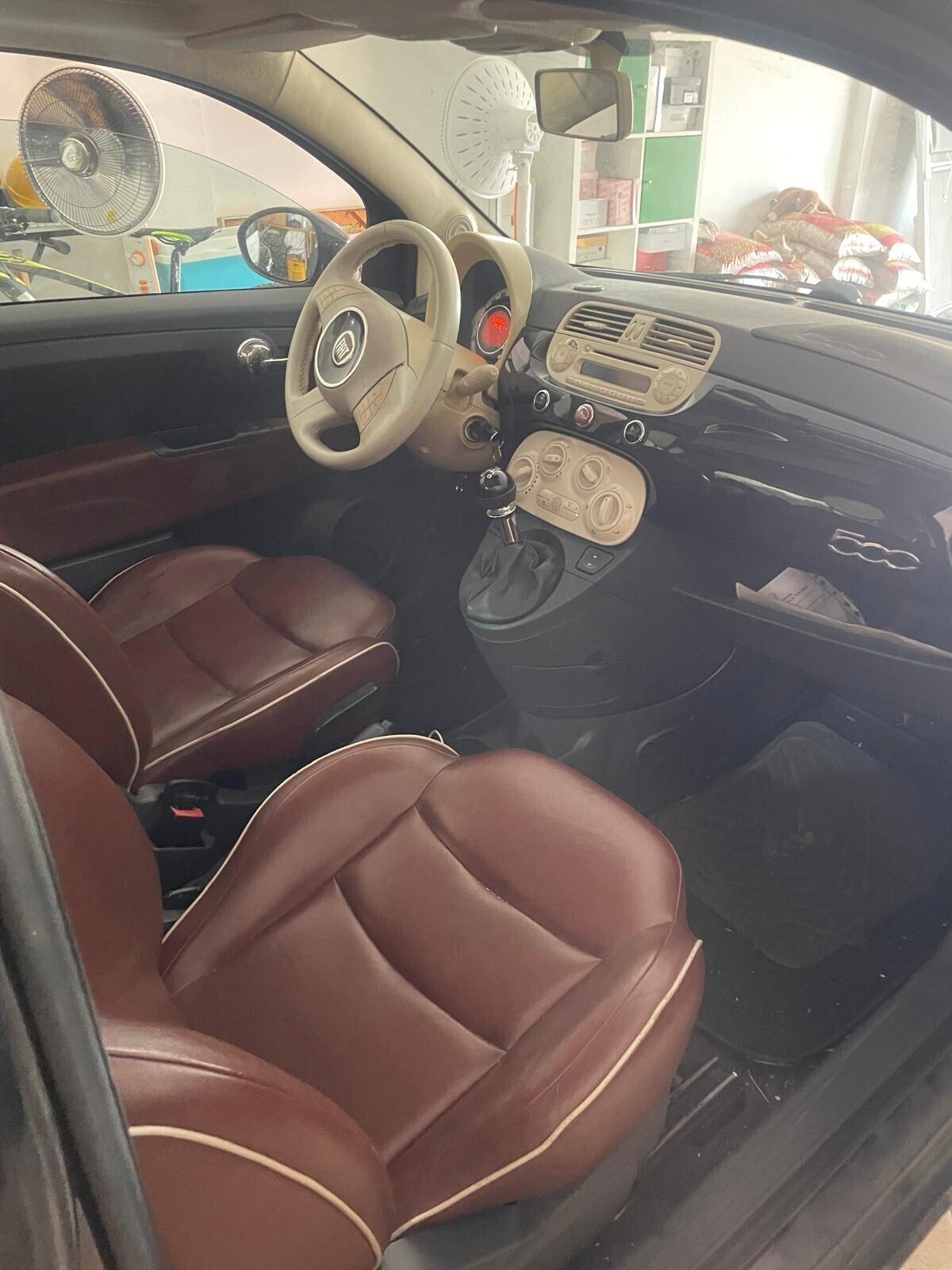 Fiat 500 1.2 Lounge *PELLE *TETTO APRIBILE - 2011