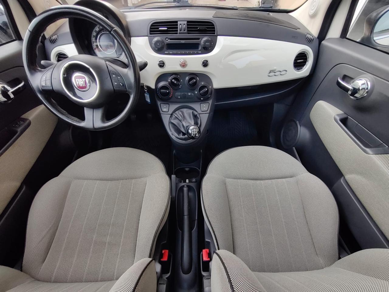 Fiat 500 benz tetto panoramico