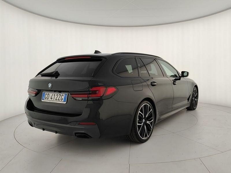 BMW Serie 5 540d 48V xDrive Touring Msport - IVA DEDUCIBILE