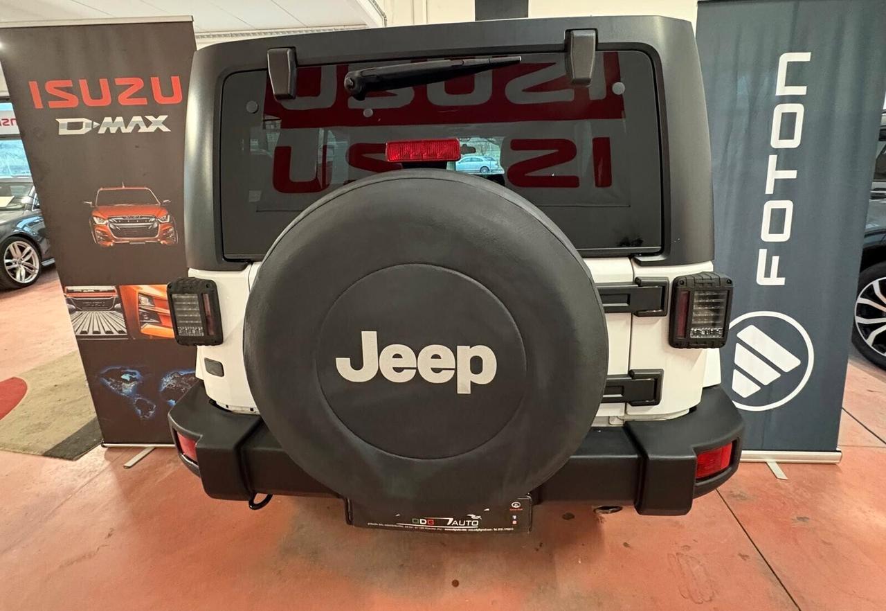 JEEP WRANGLER 4X4 UNLIMITED CAMBIO AUT. Diesel 2.8 CV 200 Km 193.968 Garanzia 12 mesi