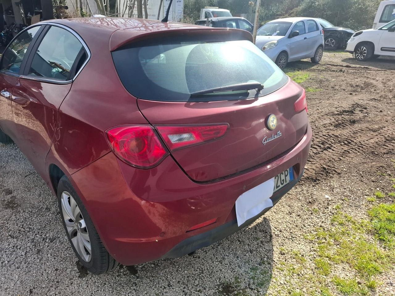 ALFA ROMEO GIULIETTA 1.6 MJT SINISTRATA MARCIANTE