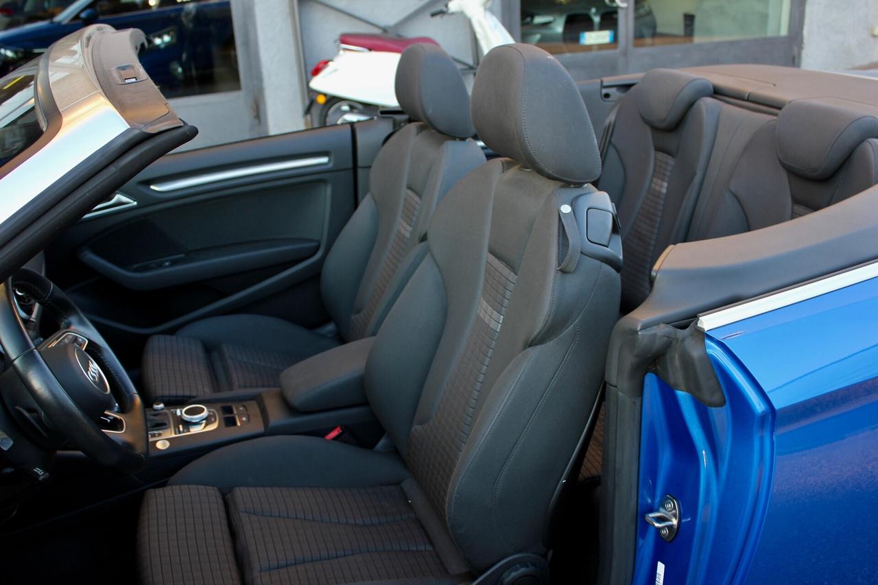 Audi A3 Cabrio 35 TFSI S-tronic ADMIRED SEDILI SPORTIVI PRONTA CONSEGNA!