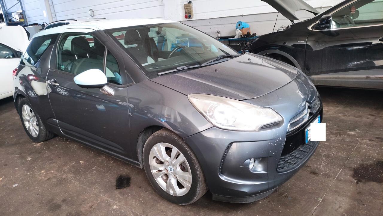 Citroen DS 3 1.4 VTi 95 Chic 70KW NEOPATENTATI - 2010