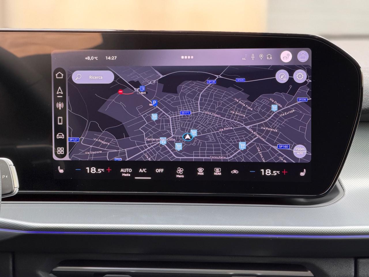 AUDI Q3 SPORTBACK 35 TDI 150 CV S LINE EDITION S TRONIC TETTO MATRIX OPACO