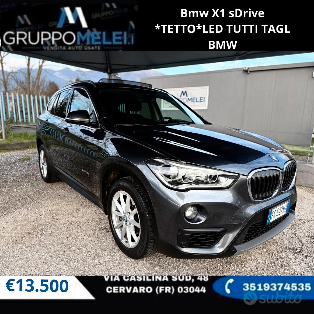 Bmw X1 sDrive *TETTO*LED TUTTI TAGL BMW