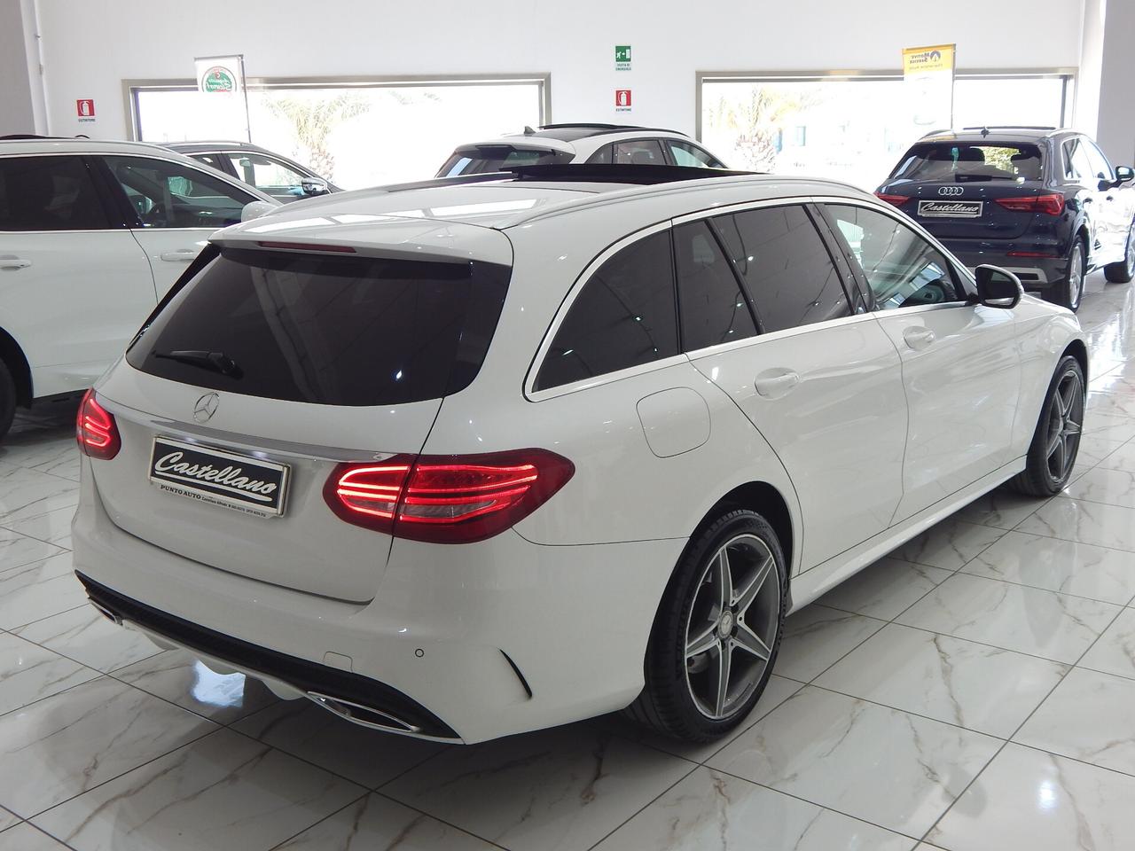 Mercedes-Benz C 250 d SW Premium 4matic Aut. TETTO-NAVI-PELLE-PARK-LED