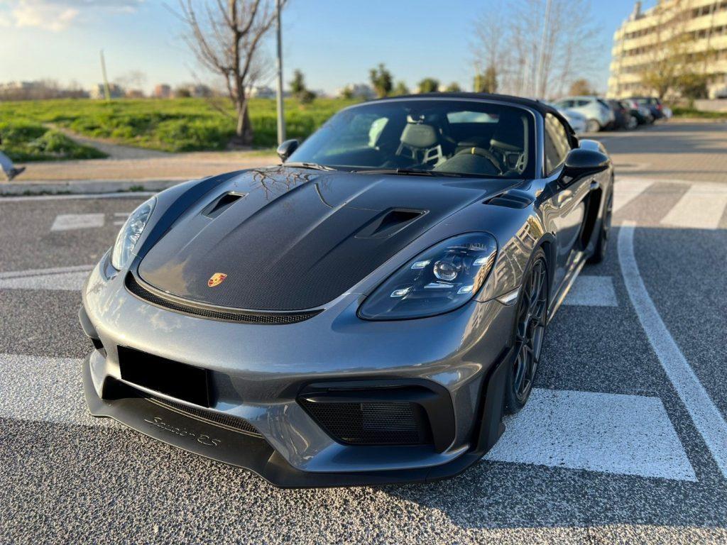 PORSCHE 718 Spyder RS Weissach 500CV PDK