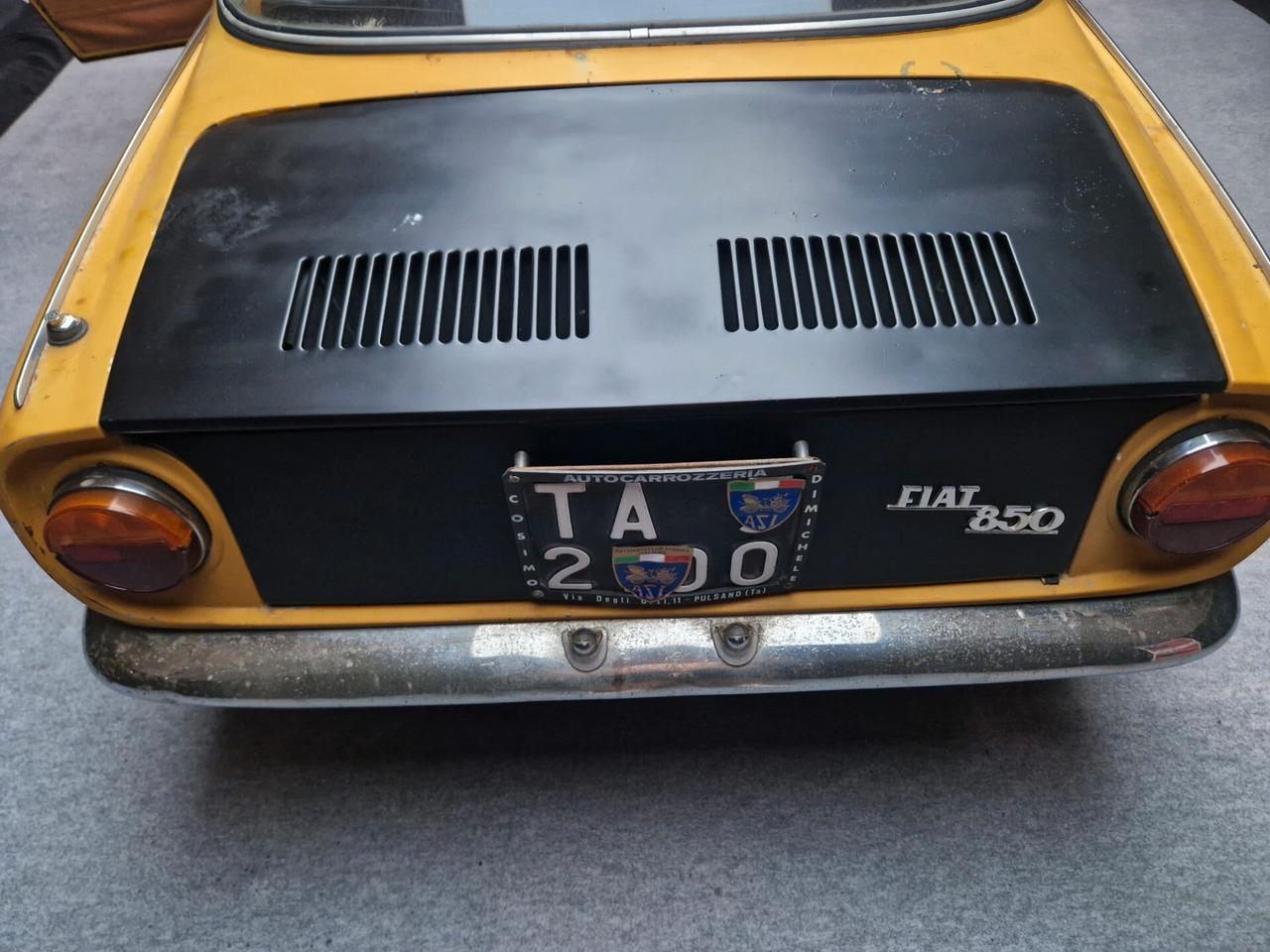 Fiat 850 Coupè “Vignale” anno 1965