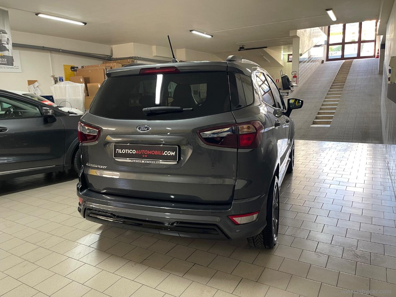 FORD EcoSport 1.0 EcoBoost 125 CV S&S ST-Line CARPLAY - PELLE ALCANTARA KM 54.613