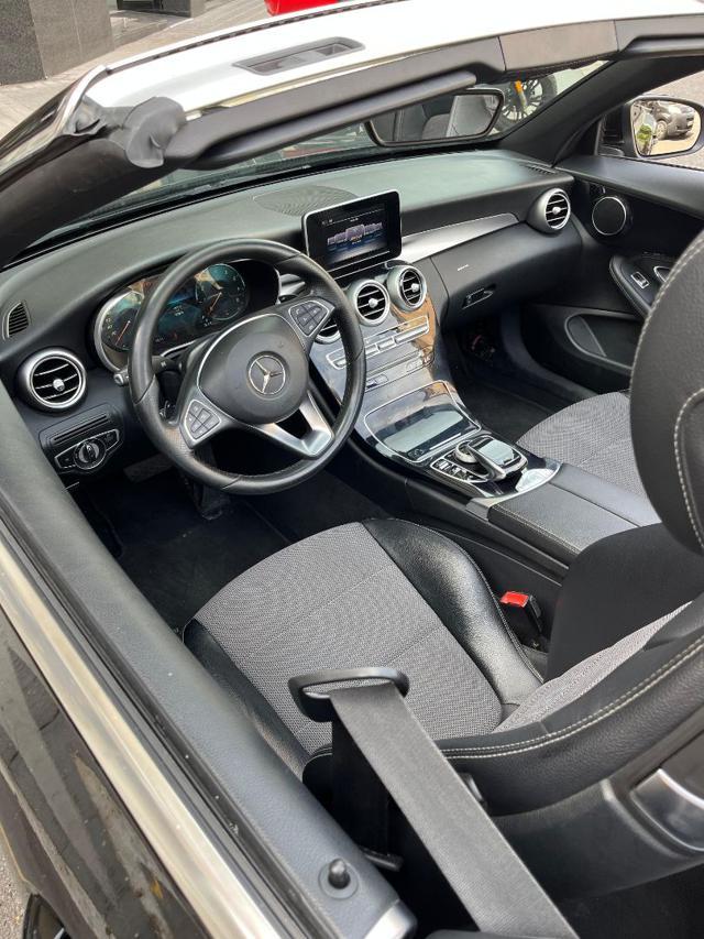 MERCEDES-BENZ C 220 d Cabrio Sport auto "NAVI"XENON"PELLE"18"