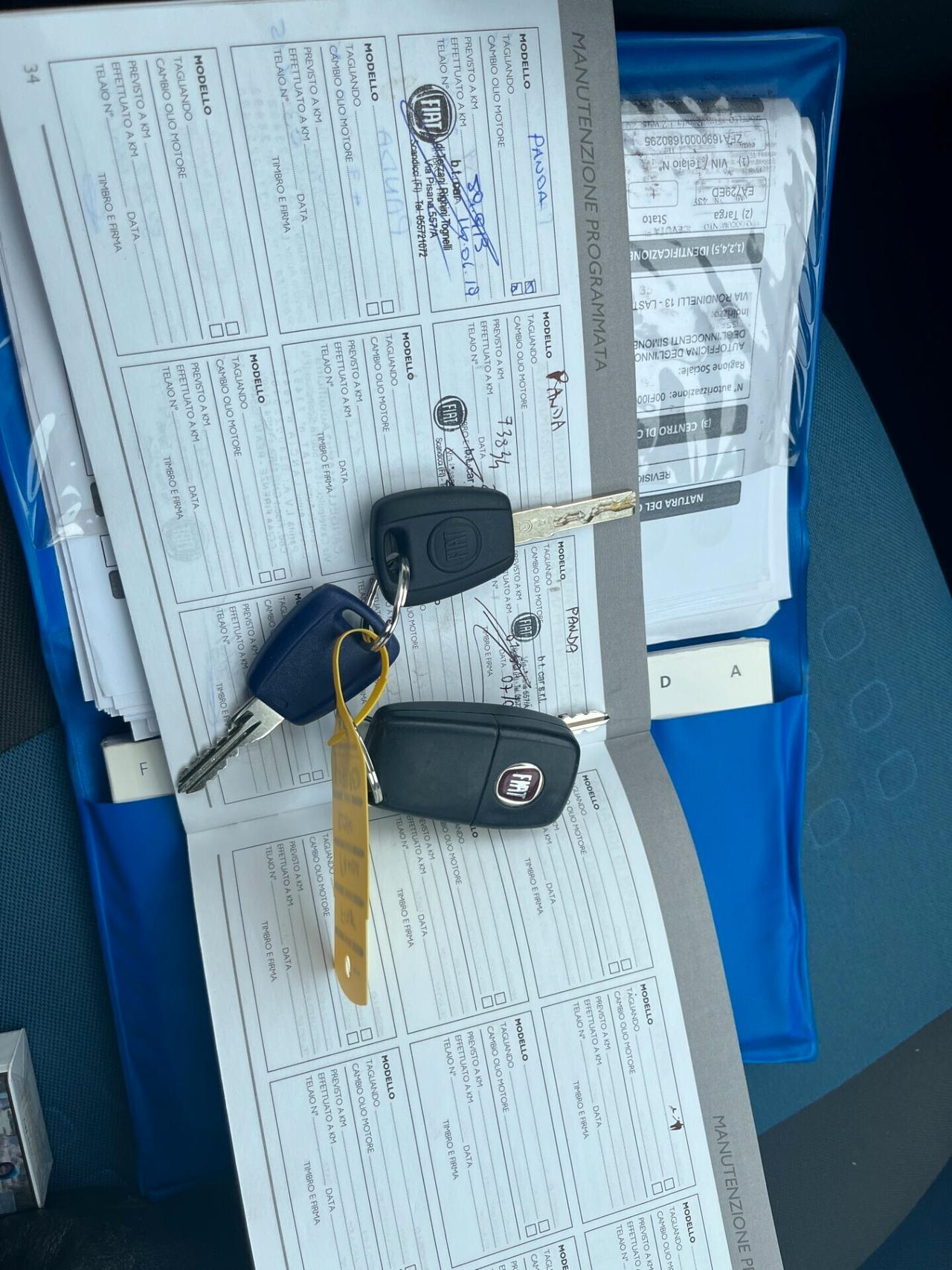 Fiat Panda 1.2 Emotion EURO 5UNICO PROPRIETARIO KM CERTIFICATI ADATTA AI NEOPATENTATI