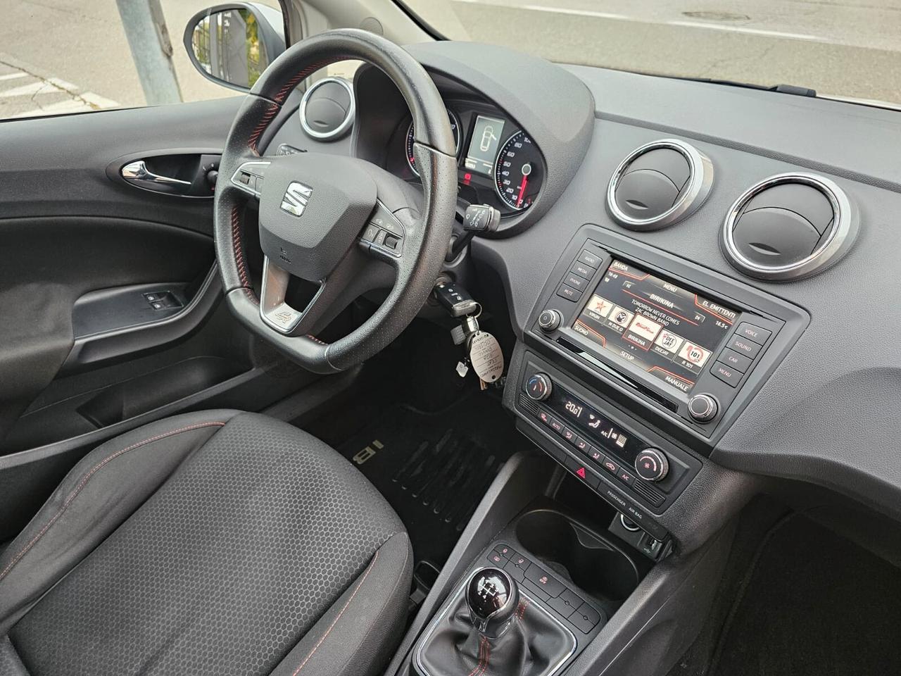 Seat Ibiza 1.4 TDI 105cv FR*Bi-Xeno*Tetto*Pdc*17*Euro6*