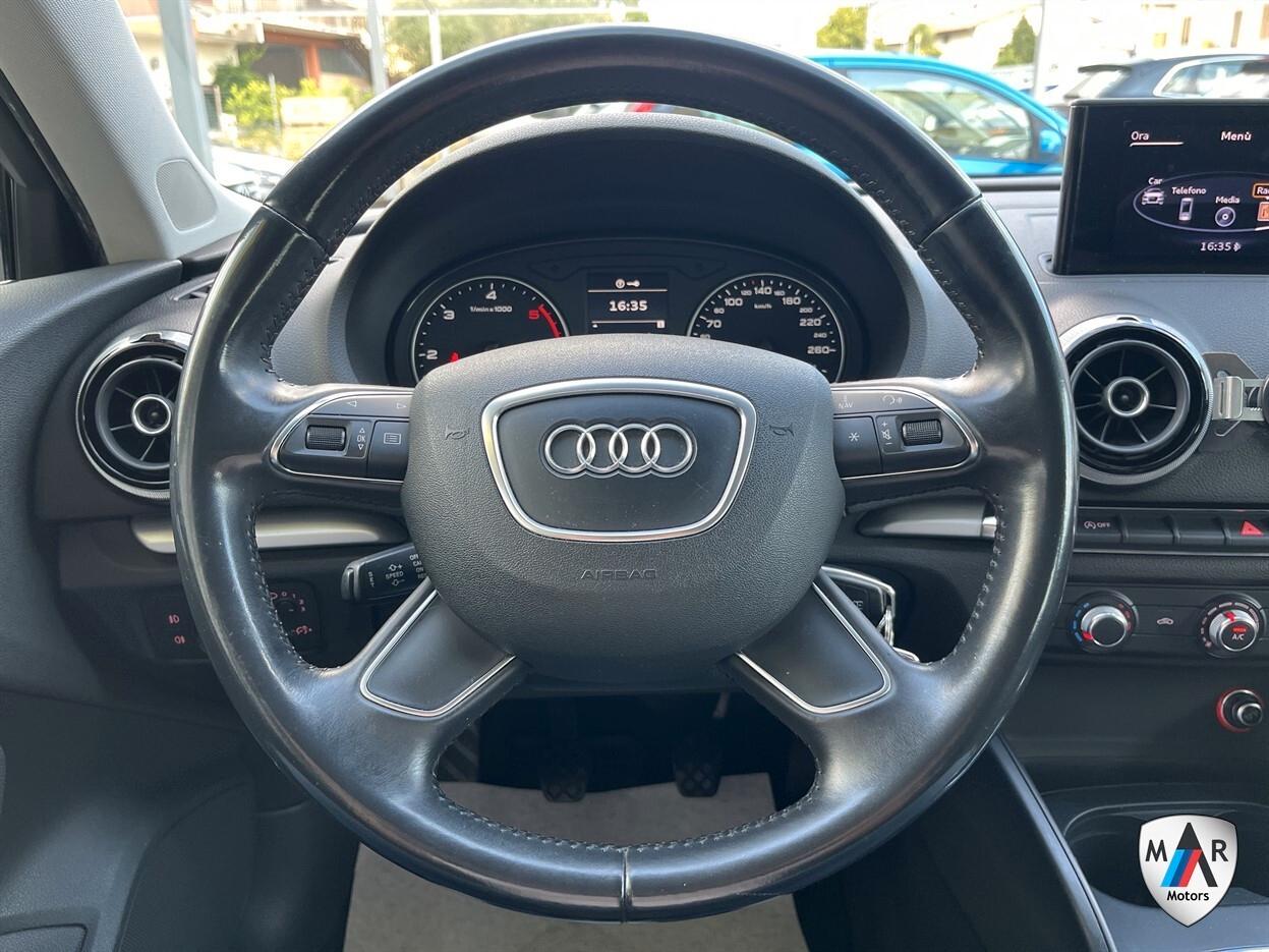 Audi A3 SPB 1.6 TDI 105 CV CR Ambition