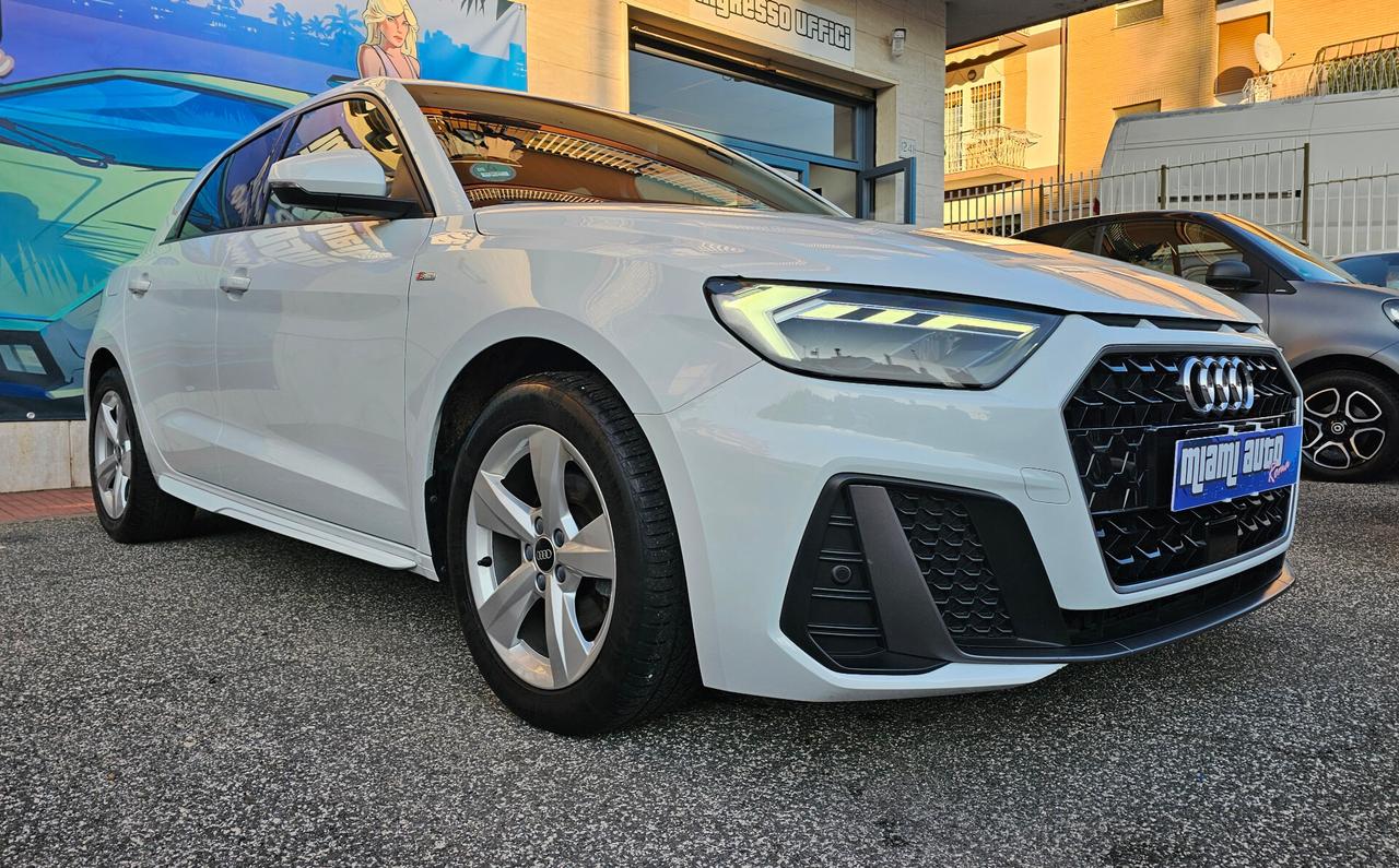 AUDI A1 SPB 30 TFSI S line INTERNO+ESTERNO LED NAV TAGL UFF