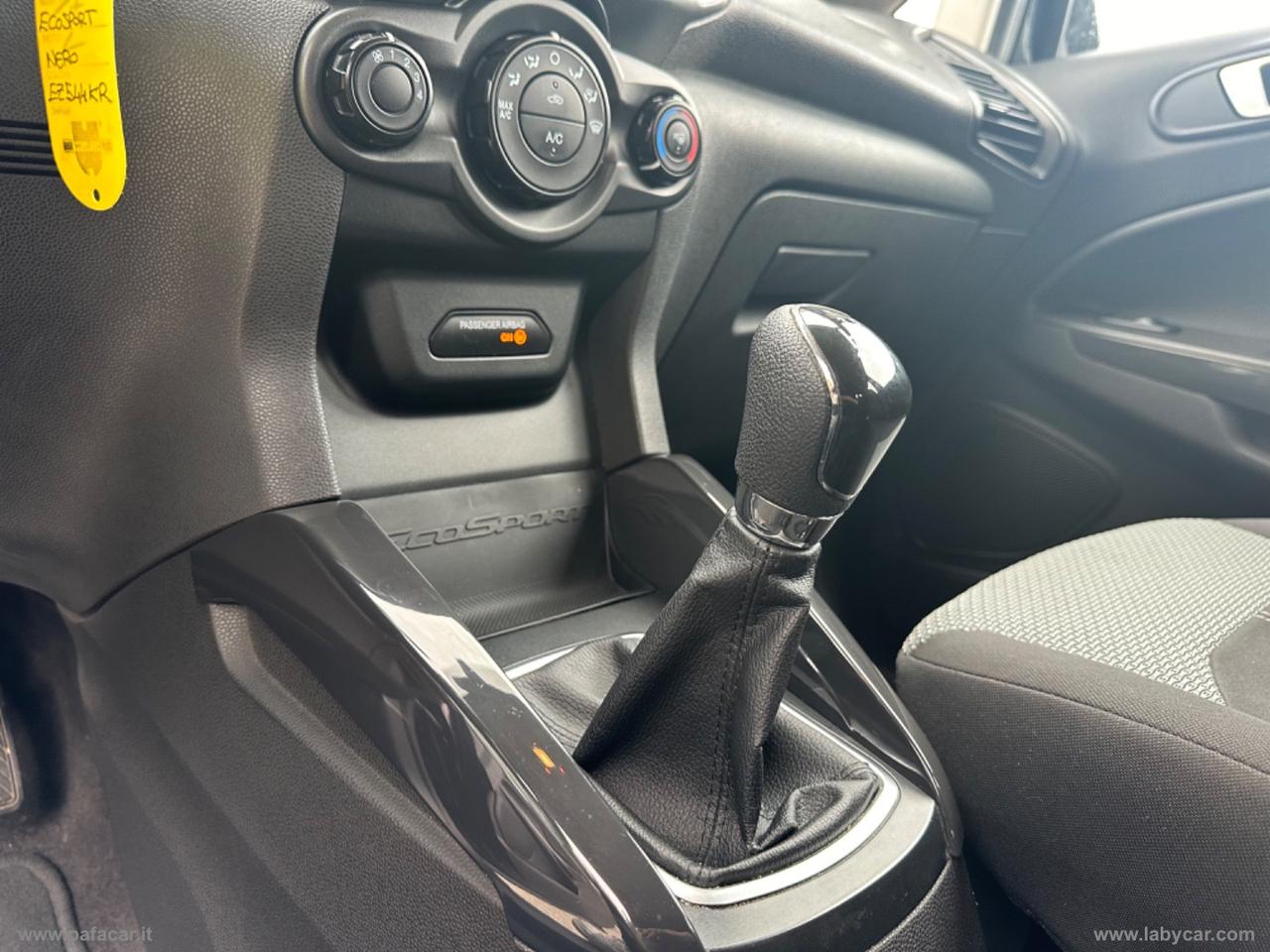 FORD EcoSport 1.5 TDCi 90 CV Plus