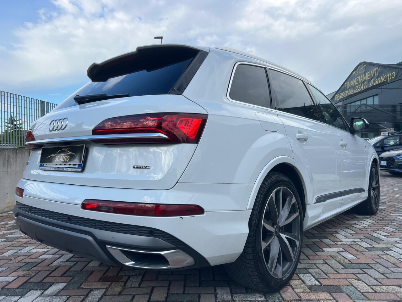 Audi Q7 50 TDI quattro S-LINE EDITION 7 POSTI, PREZZO CON FINANZIAMENTO