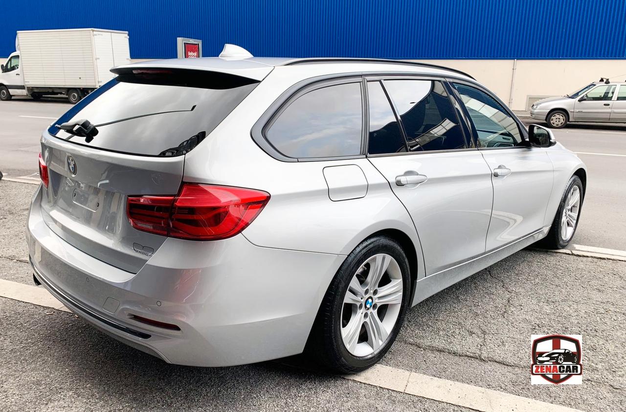 BMW 318d SW 150 CV TETTO APRIBILE INTERNI IN PELLE SEDILI RISCALDATI ED ELETTRICI