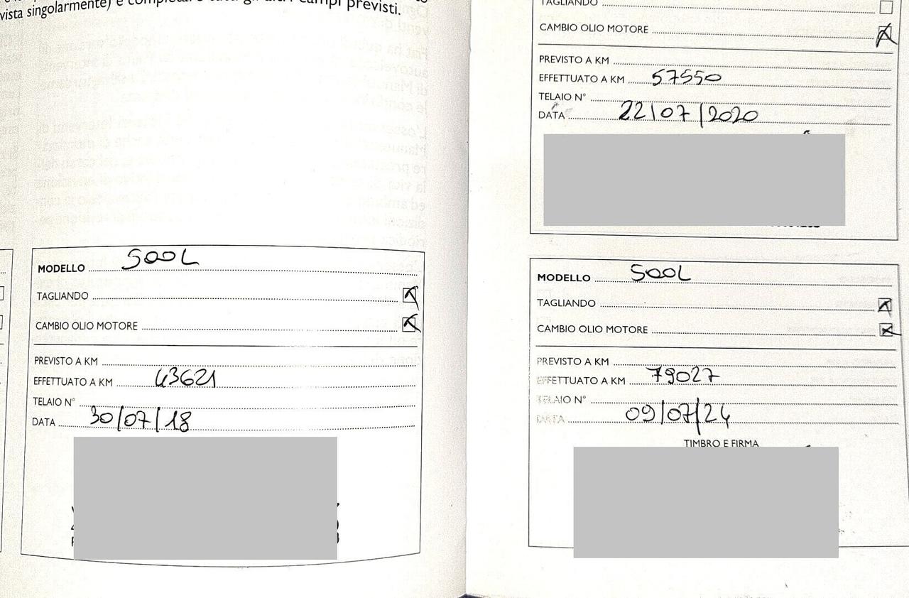 FIAT 500L 1,3 M.JET-UNICA PROPRIETARIA-4 REVISIONI