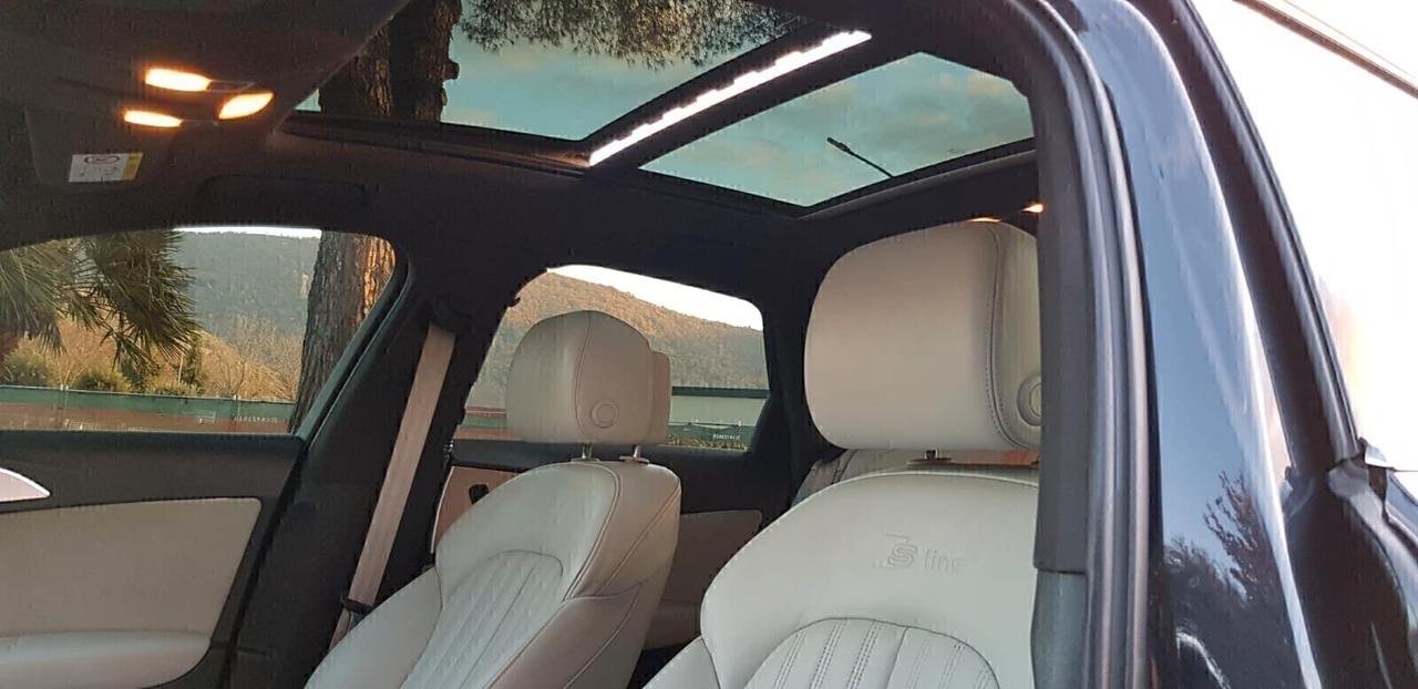 Audi A6 Avant 3.0 TDI 272 CV quattro S tronic s-line,tetto apribile,interni in pelle ghiaccio,fari led bixeno,,cerchi da 20,navigatore ,full optional