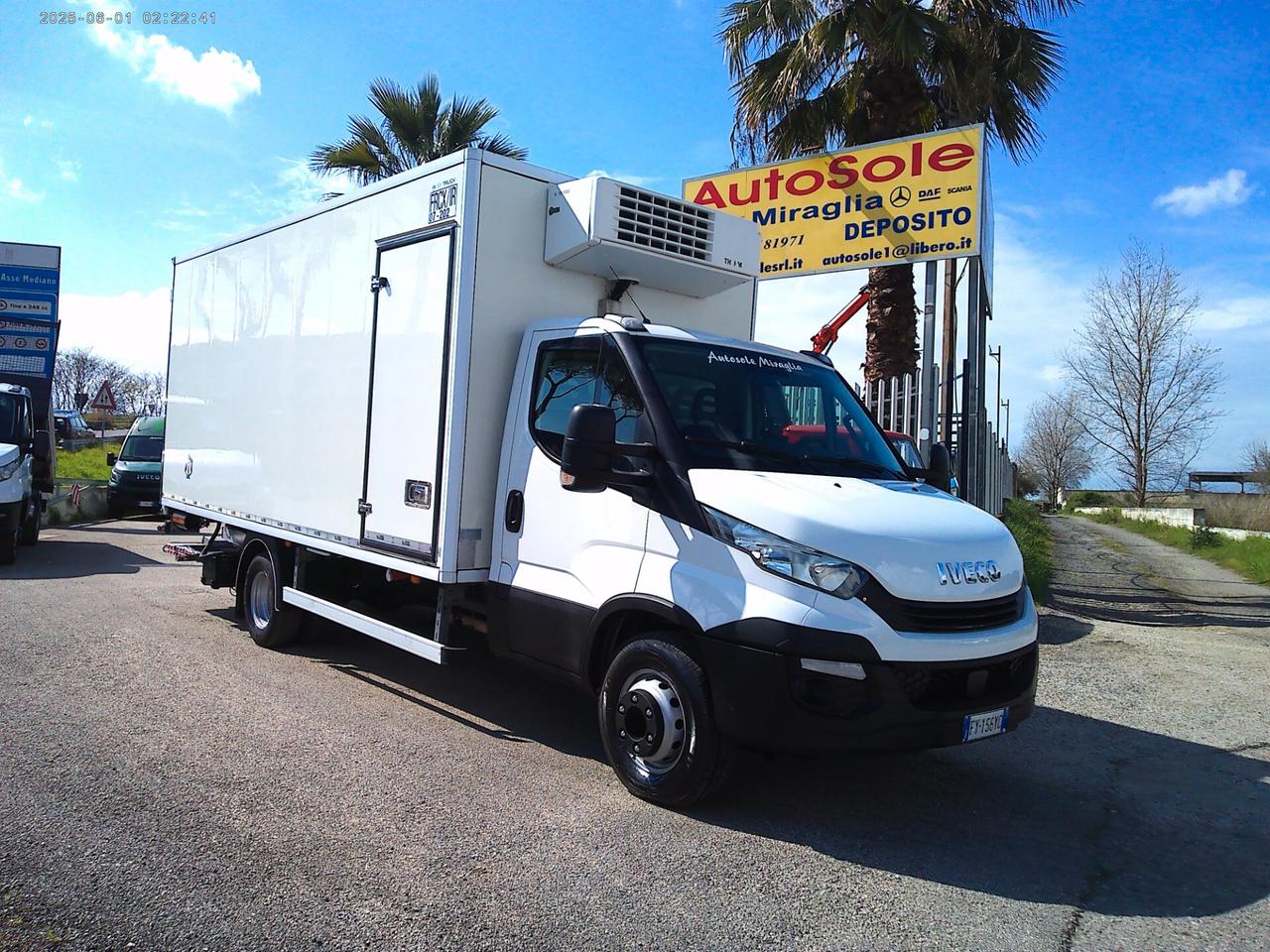 Iveco Daily 72C18 3000 180CV E6 FRIGO+PEDANA 5.20M 10 PEDANE