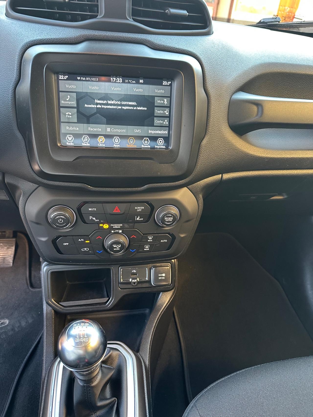 Jeep Renegade 1.6 Mjt 130 CV Limited 3/2022 KM 137784 CERT 1PROP