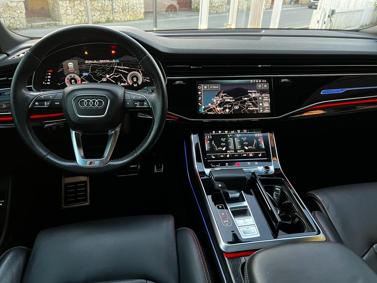 Audi Q8 50 TDI QUATTRO-3XS LINE-TETTO-IPER FULL